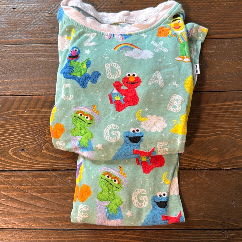 Little sleepies two piece Sesame Street